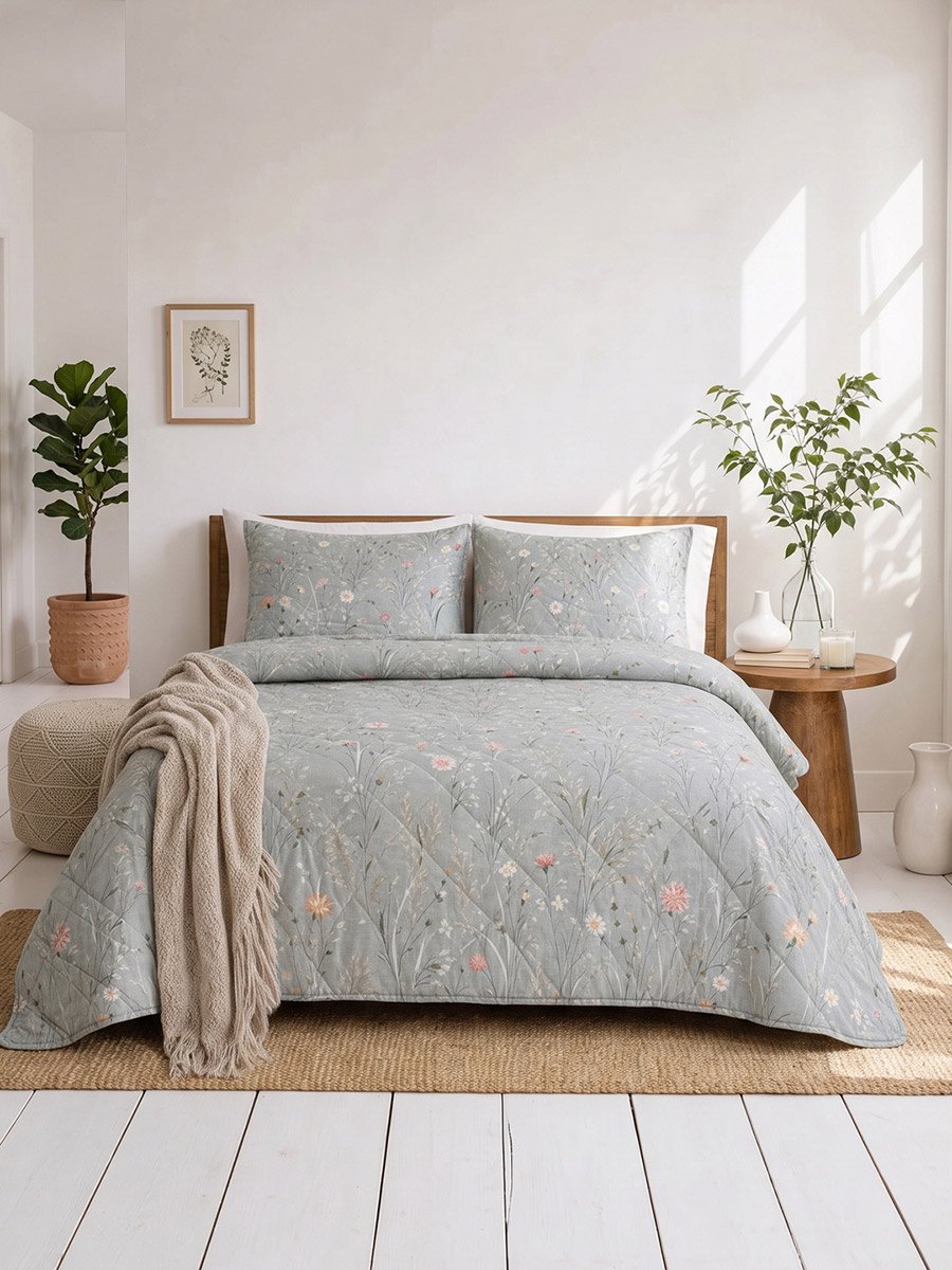 Impression Double Comforter 215x235 Cm, Grey