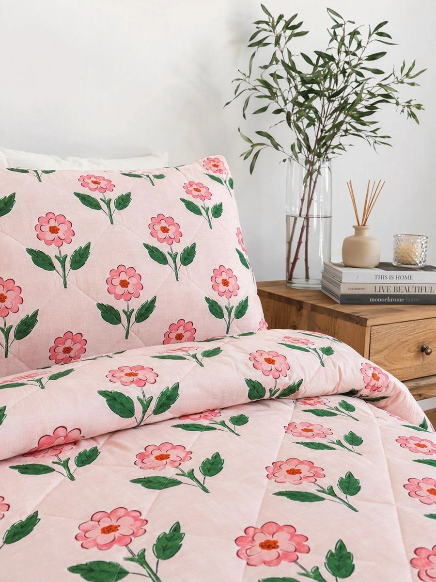 Impression Double Comforter 215x235 Cm, Light Pink
