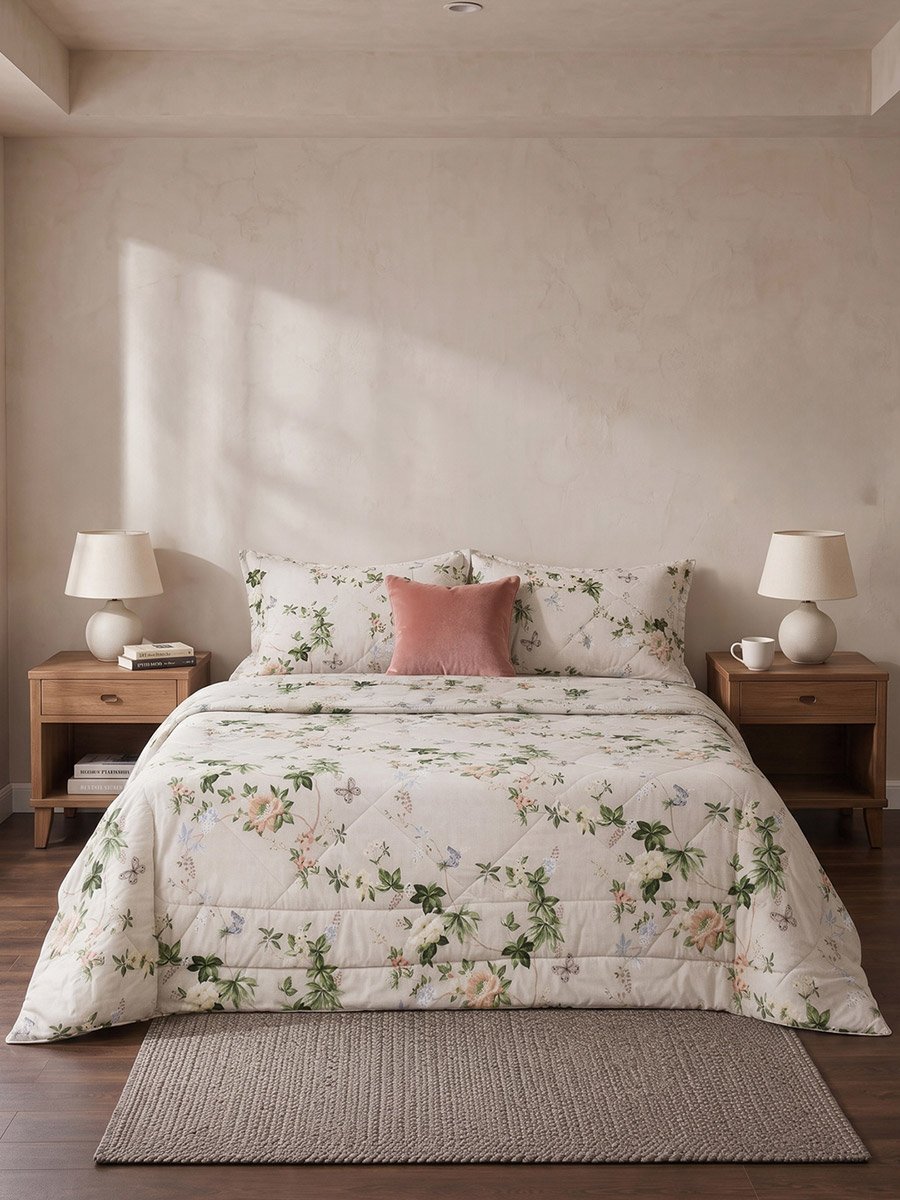 Impression Double Comforter 215x235 Cm, White