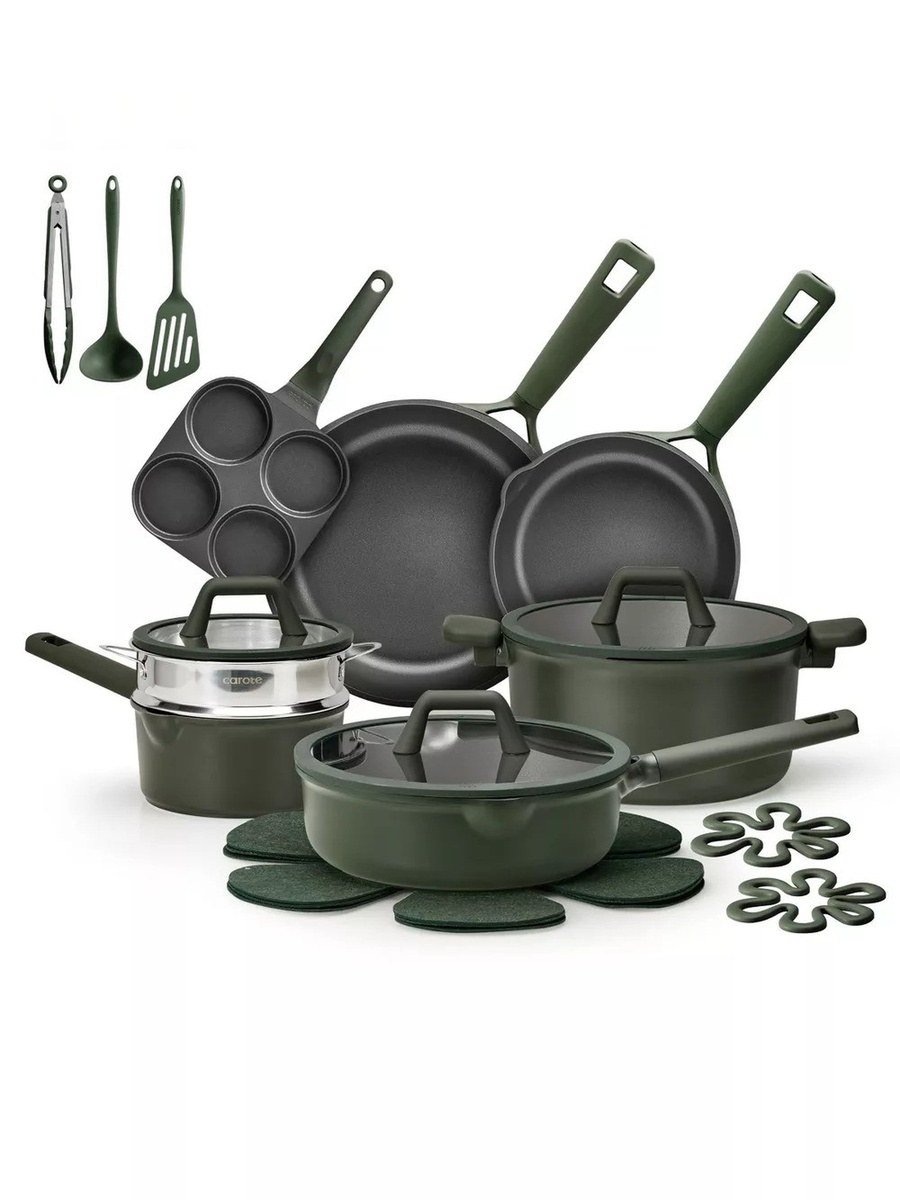21-Piece Nonstick Cookware Set
