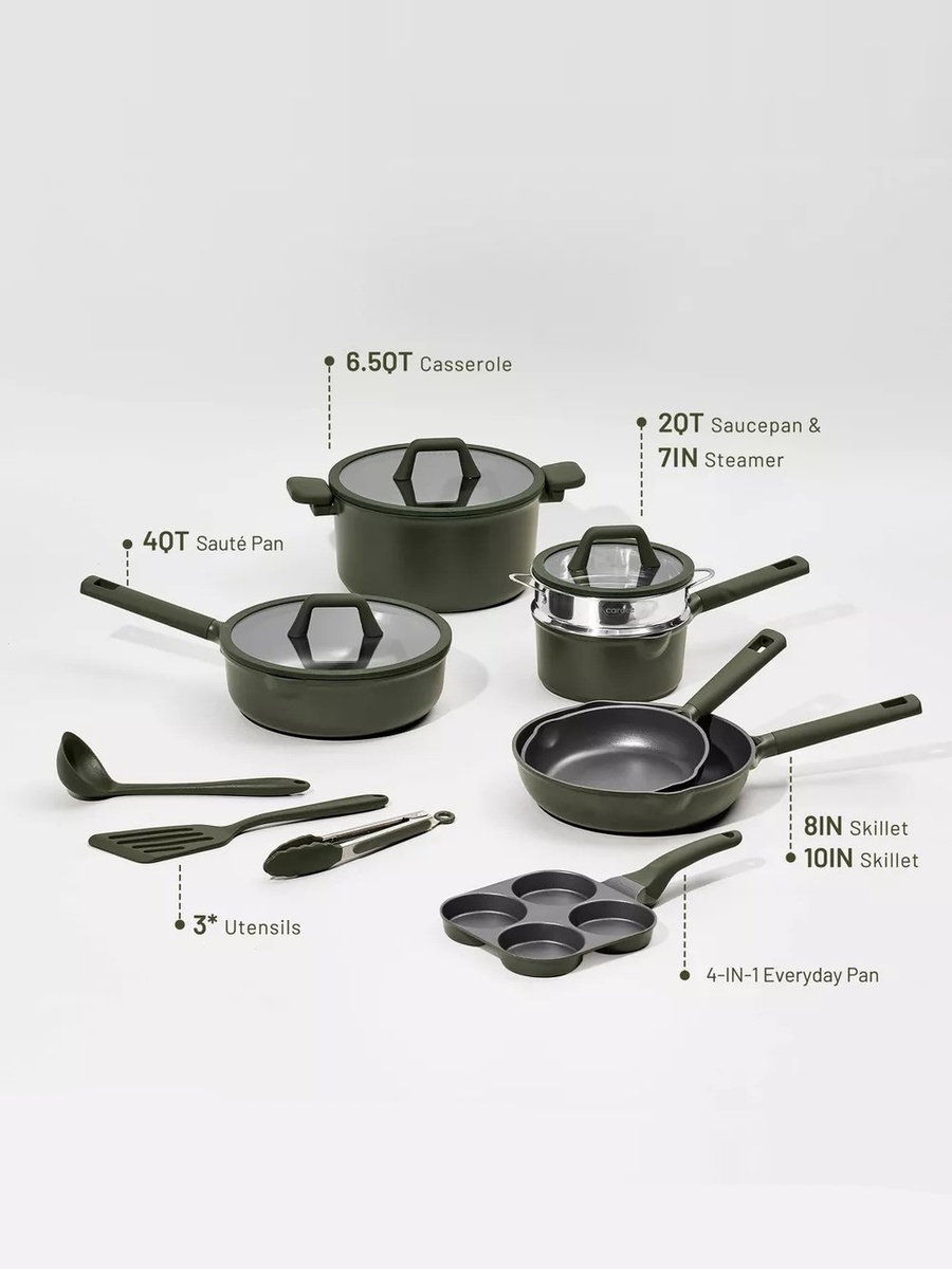 21-Piece Nonstick Cookware Set