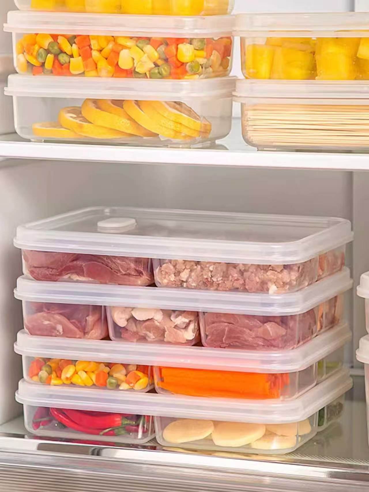 6-Compartment Food Storage Tray