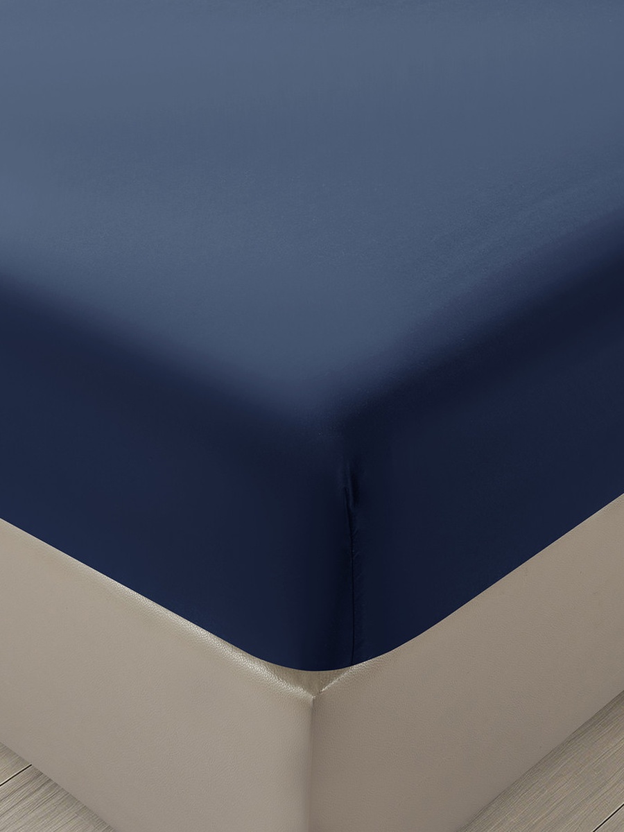 6-Pieces King Size Reversible Ogee Arch Quilted Bedspread Set 260X240 Cm, Soft Microfiber - Navy Blue