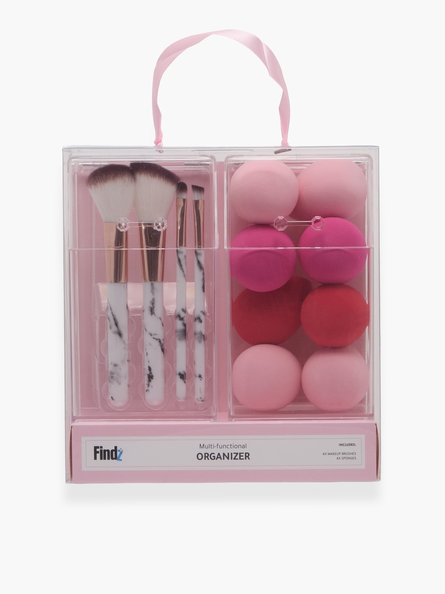 12-Piece Makeup Brush and Sponge Set