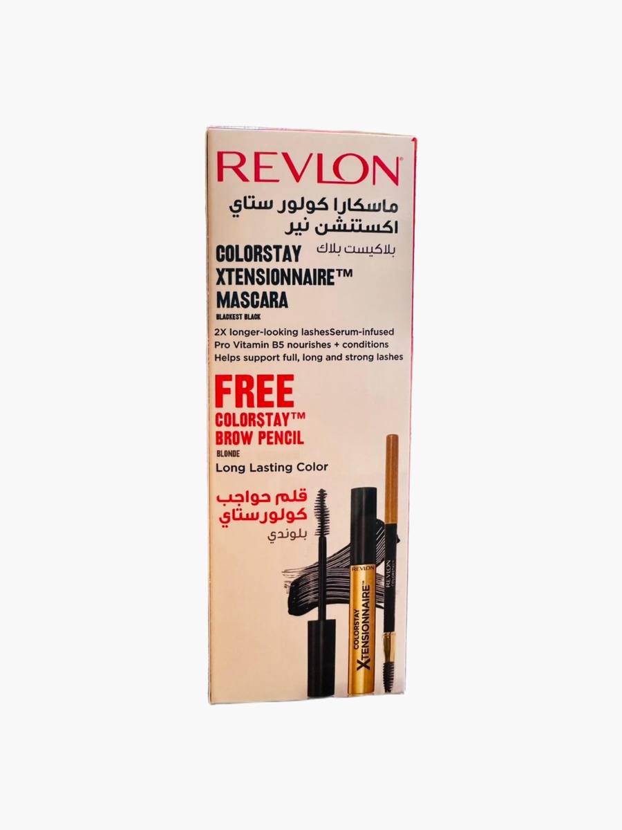 ثنائي ماسكارا وقلم حواجب