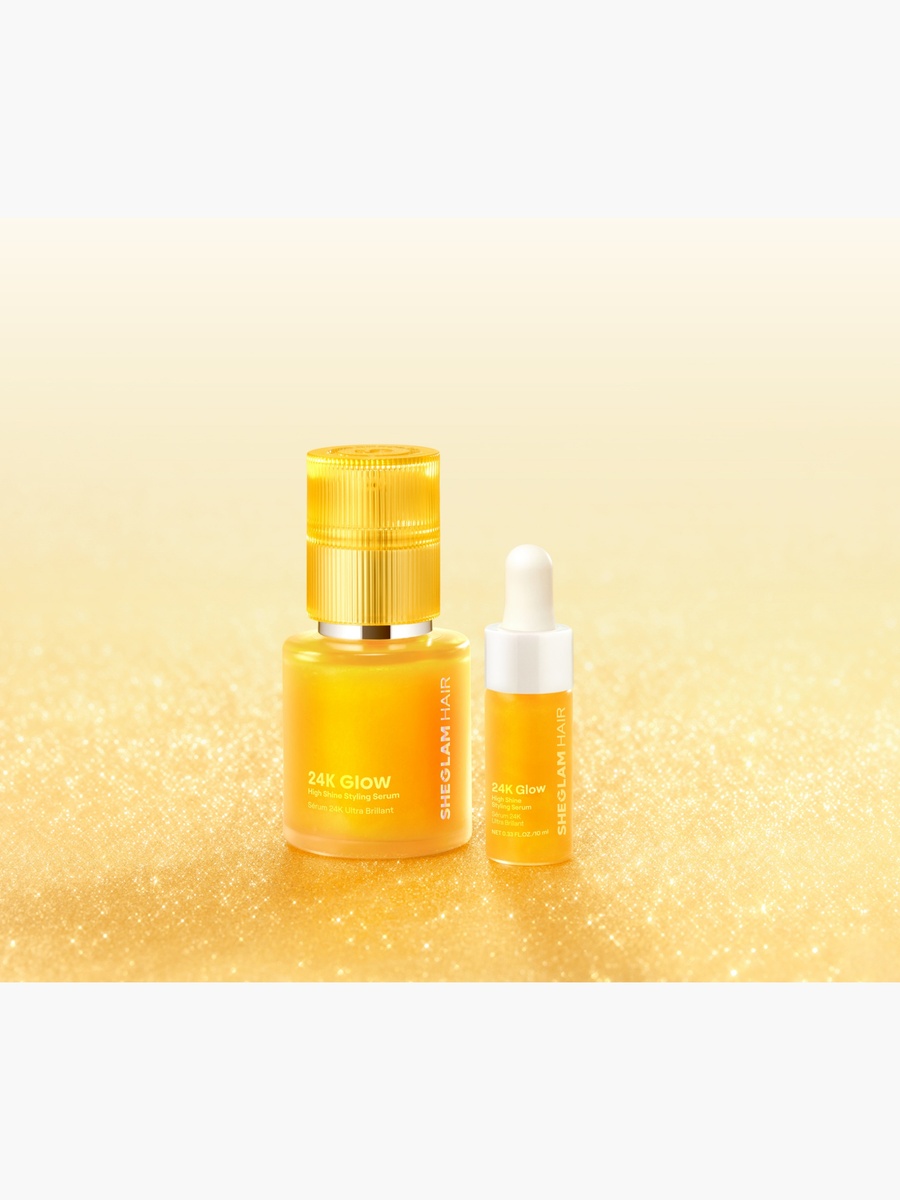 24K Glow High Shine Styling Serum
