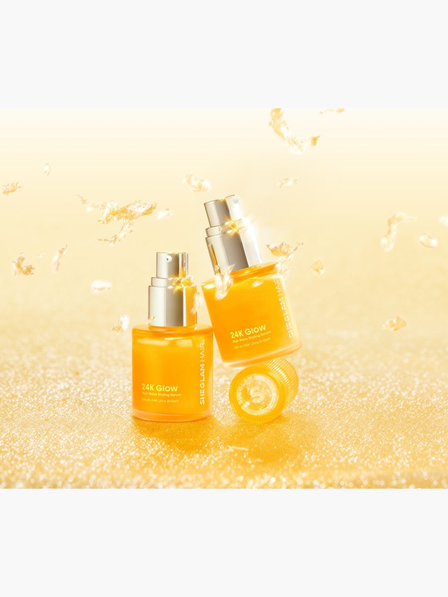 24K Glow High Shine Styling Serum