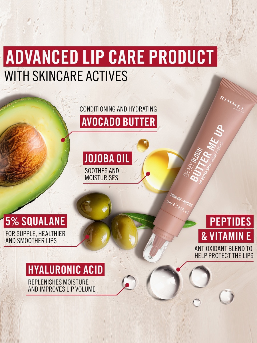 Oh My Gloss Butter Me Up Lip Butter Balm - 15 ml