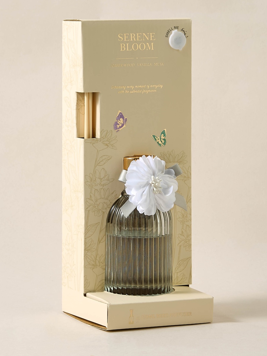 Aura Luxe Reed Diffuser 150ml Serene Bloom