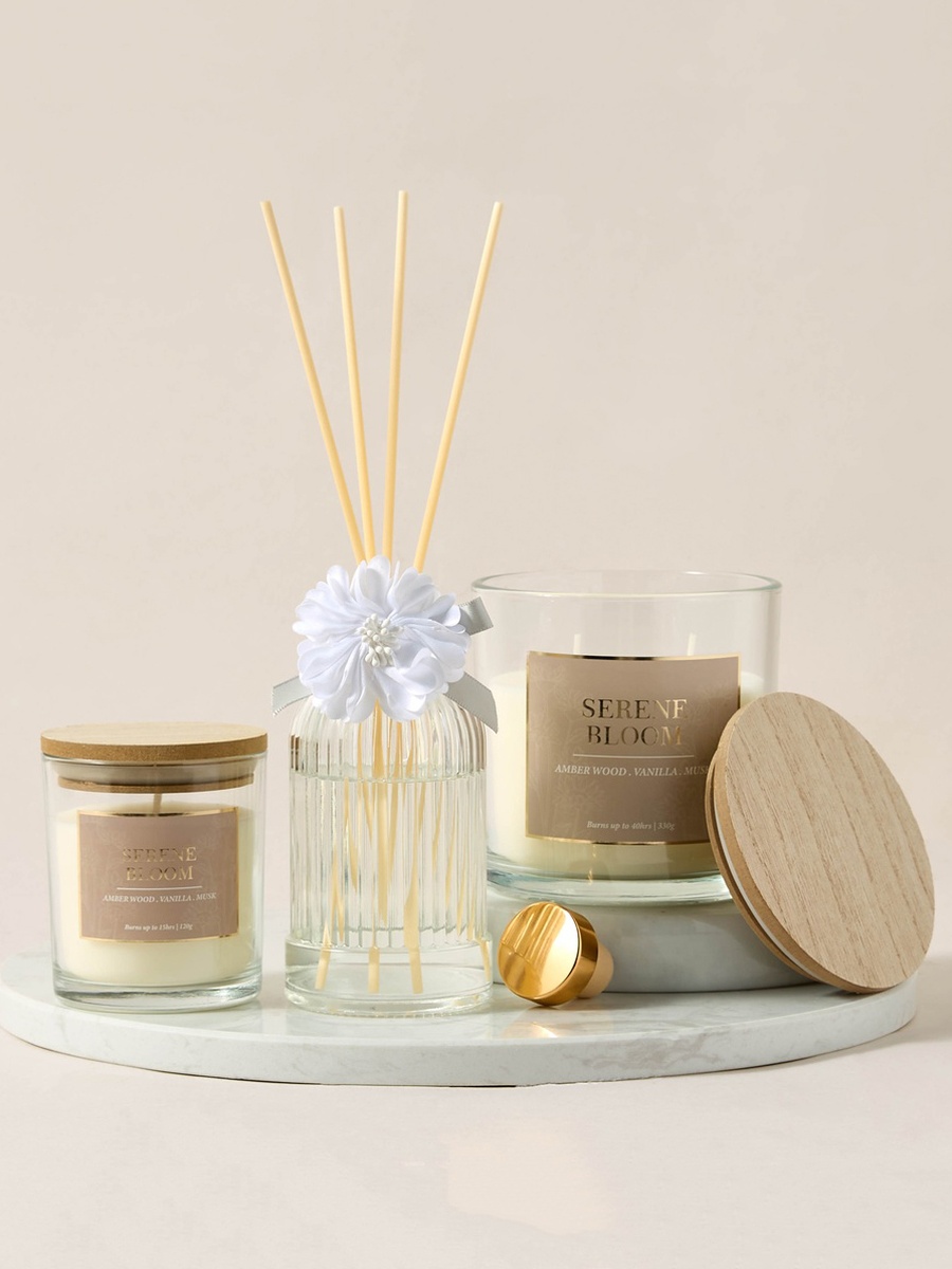 Aura Luxe Reed Diffuser 150ml Serene Bloom