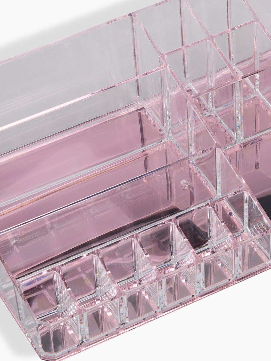 16-Compartment Cosmetic Organiser - 33x20x9 cm