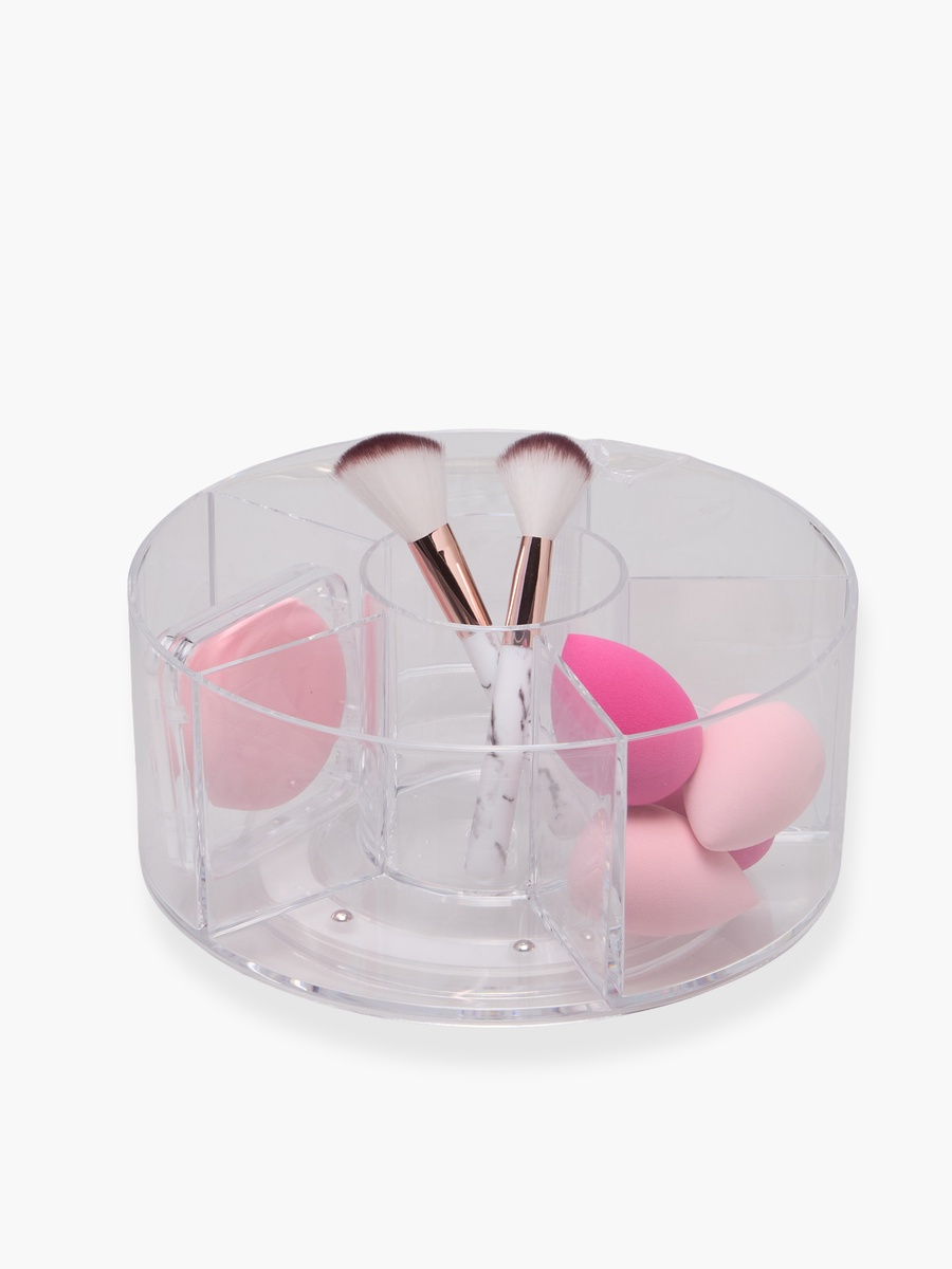 6-Compartment Beauty Tool Organiser