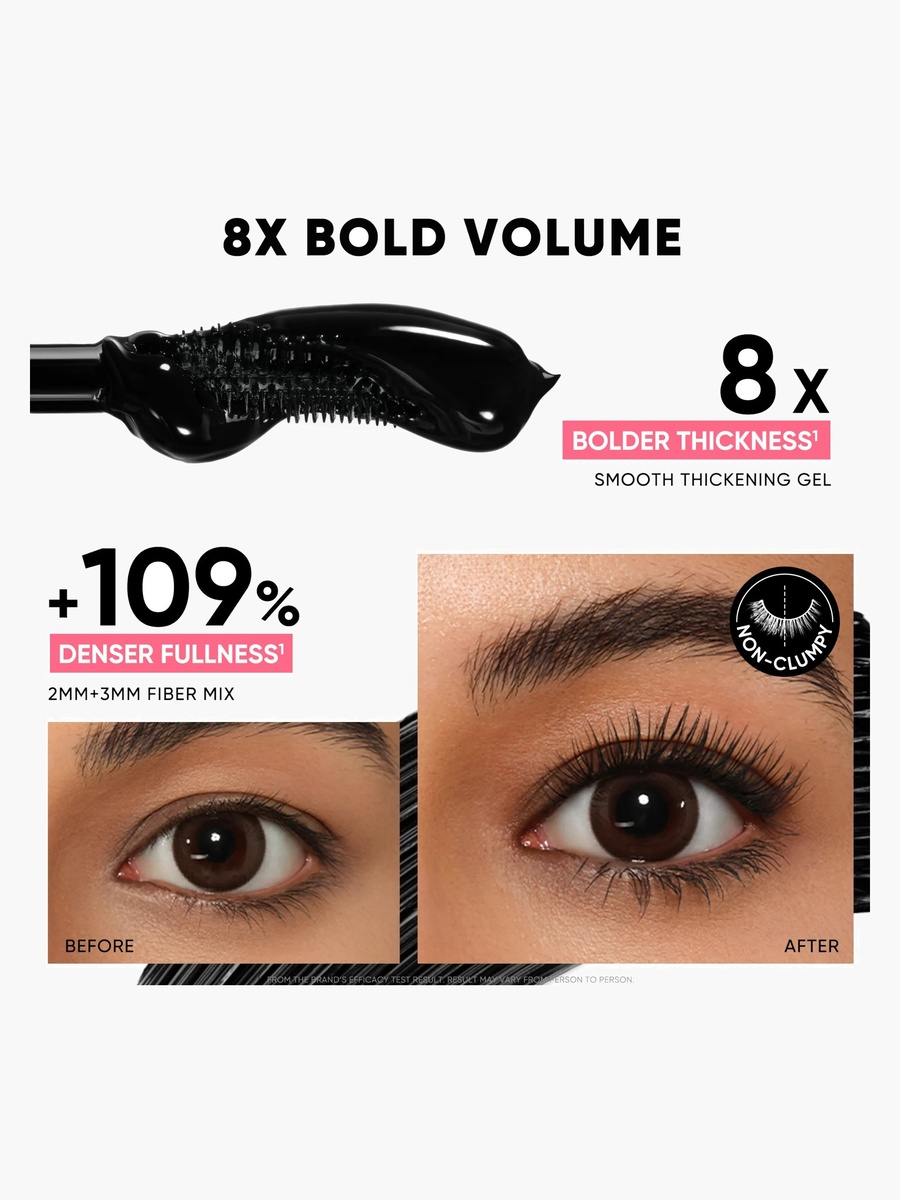 No-Drooping Volume Mascara - Black