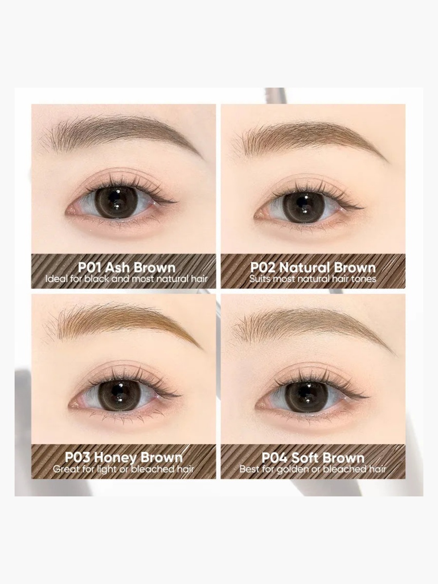 Precision and Longwear Brow Mascara - P02 Soft Brown