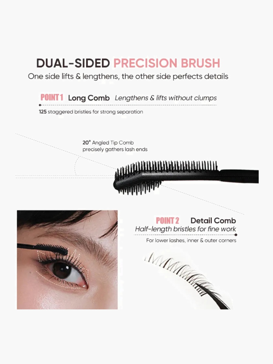 Lengthening and Curling Mascara - 01