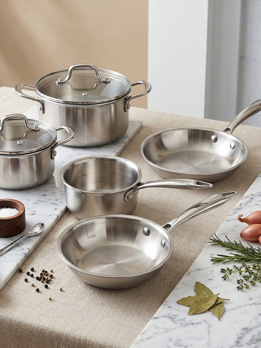 Glisten Mini Triply Sauce Pan - 12 cm