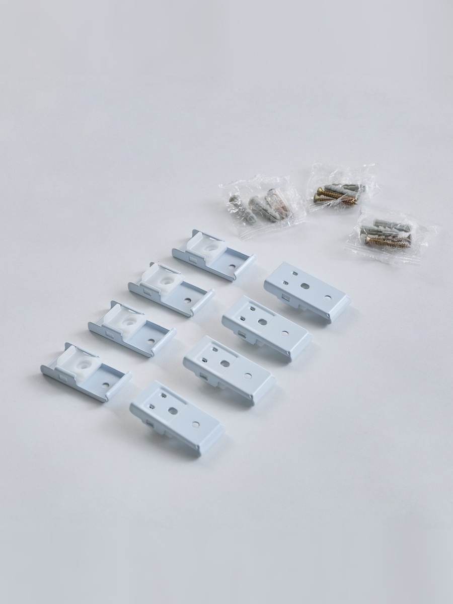 Glide Single Wall Bracket - Set of 8