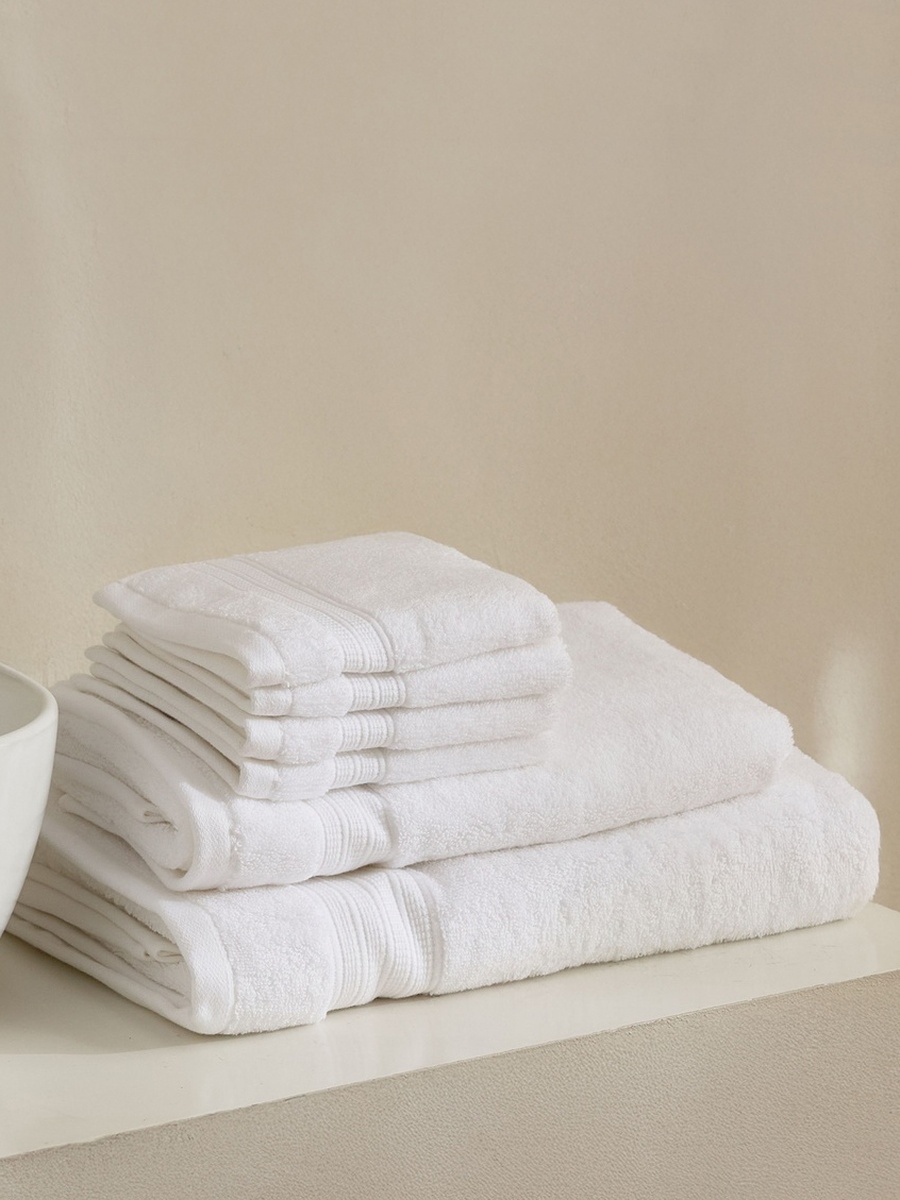 Air Rich 6-Piece Fade-Resistant Bath Towel Set