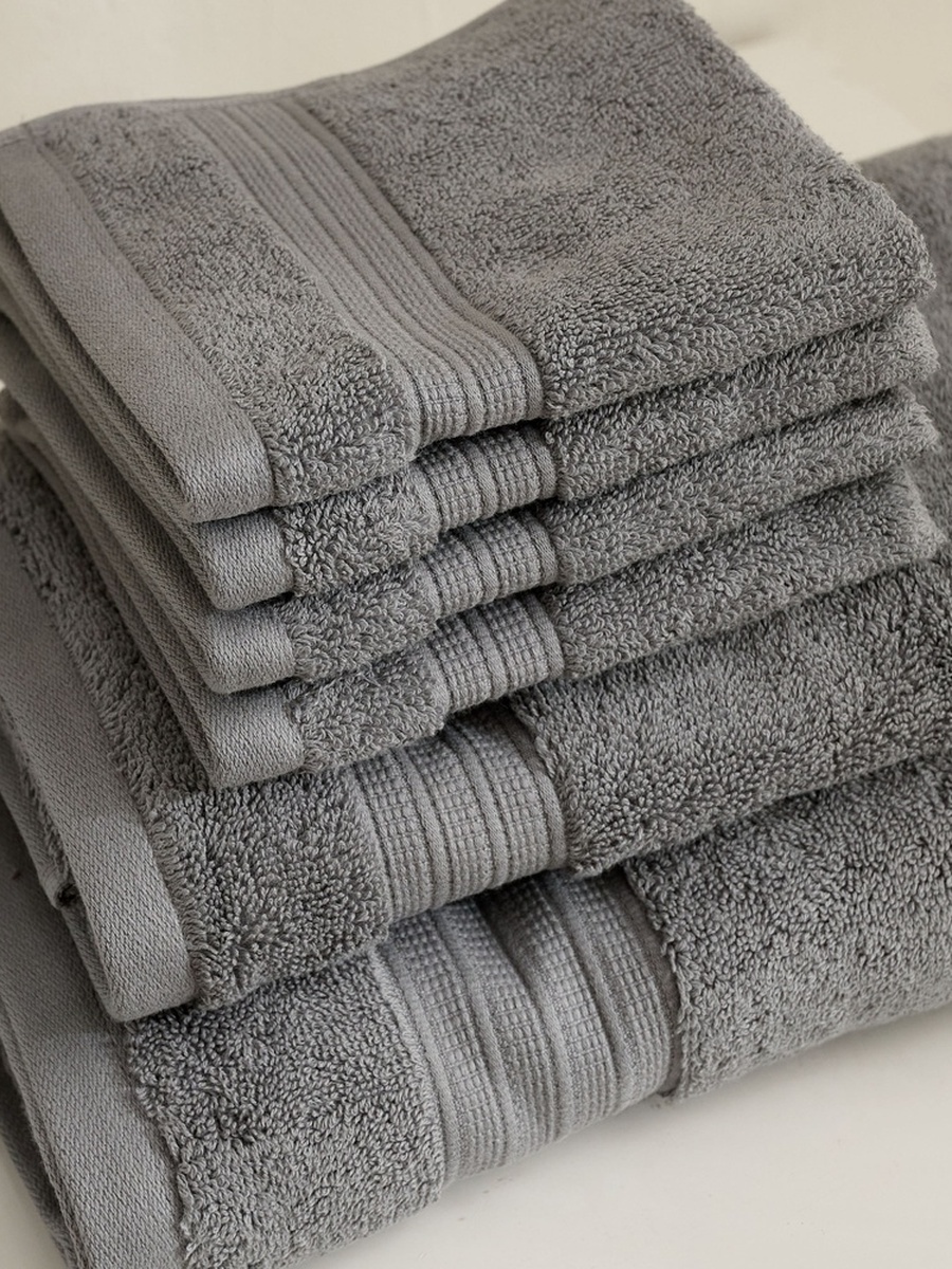Air Rich 6-Piece Fade-Resistant Bath Towel Set