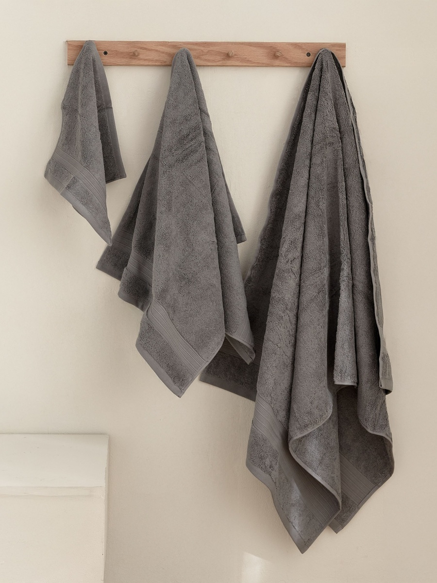 Air Rich 6-Piece Fade-Resistant Bath Towel Set