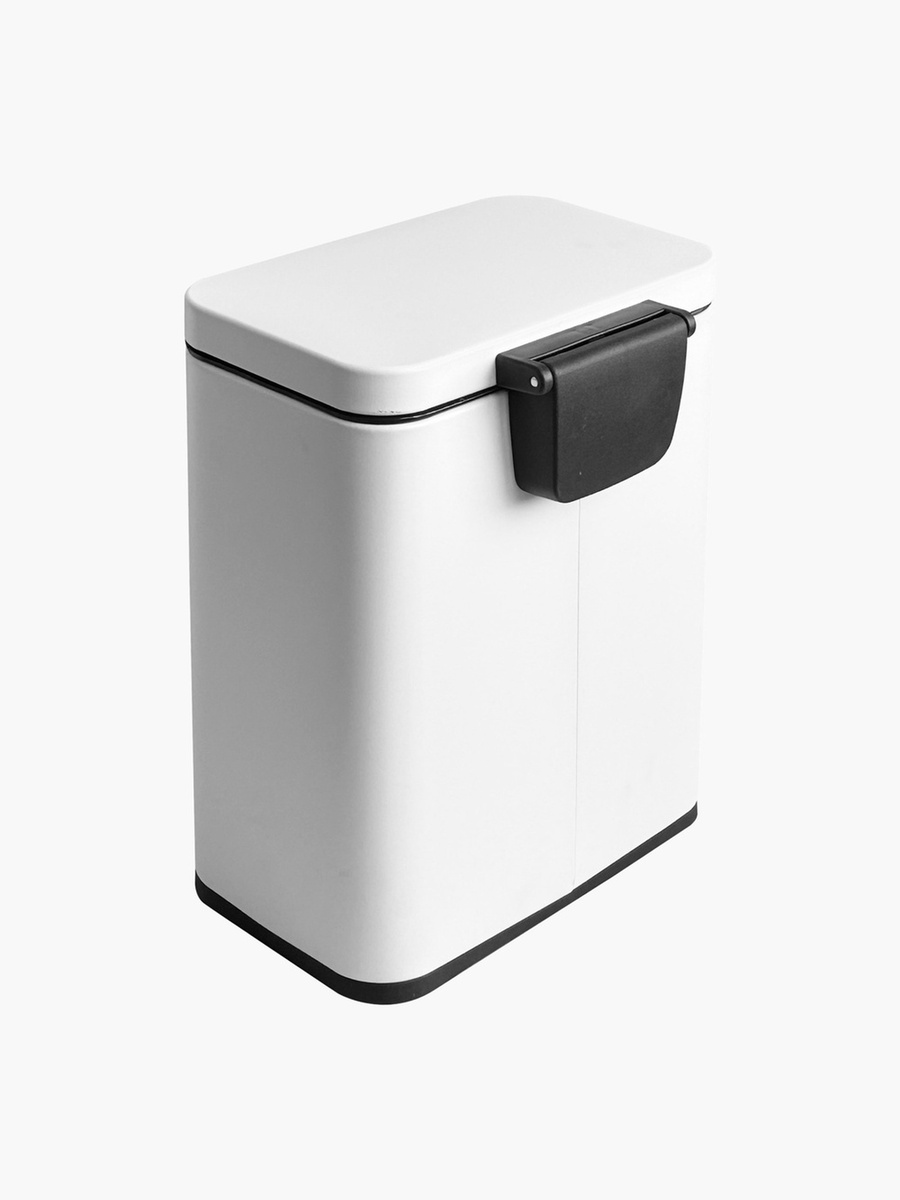 Morgen Rectangular Stainless Steel Pedal Bin - 5 L