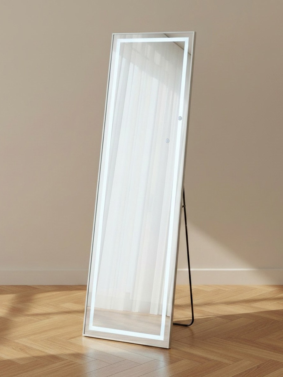 Reda Glit LED Mirror with Stand - 50x160 cm