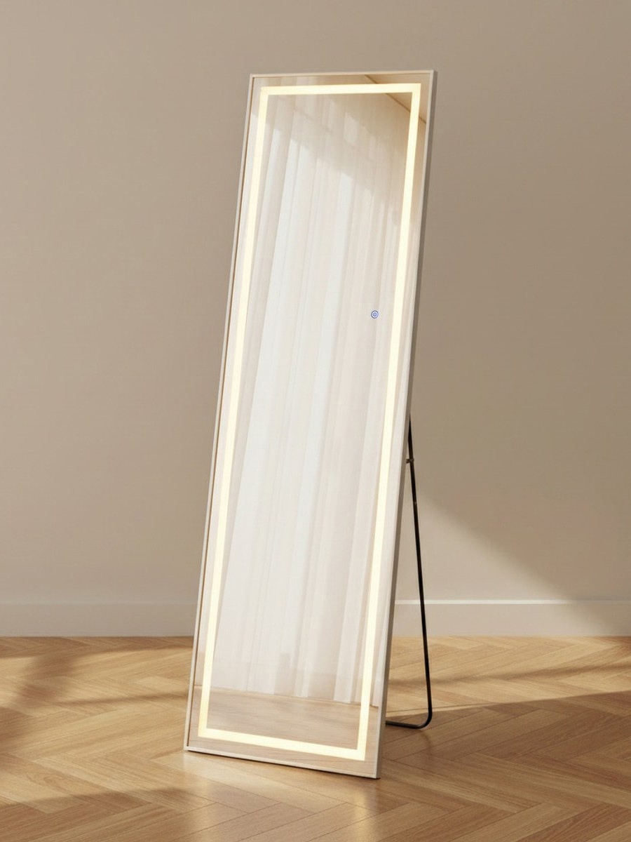 Reda Glit LED Mirror with Stand - 50x160 cm
