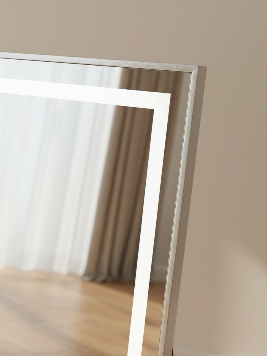 Reda Glit LED Mirror with Stand - 50x160 cm