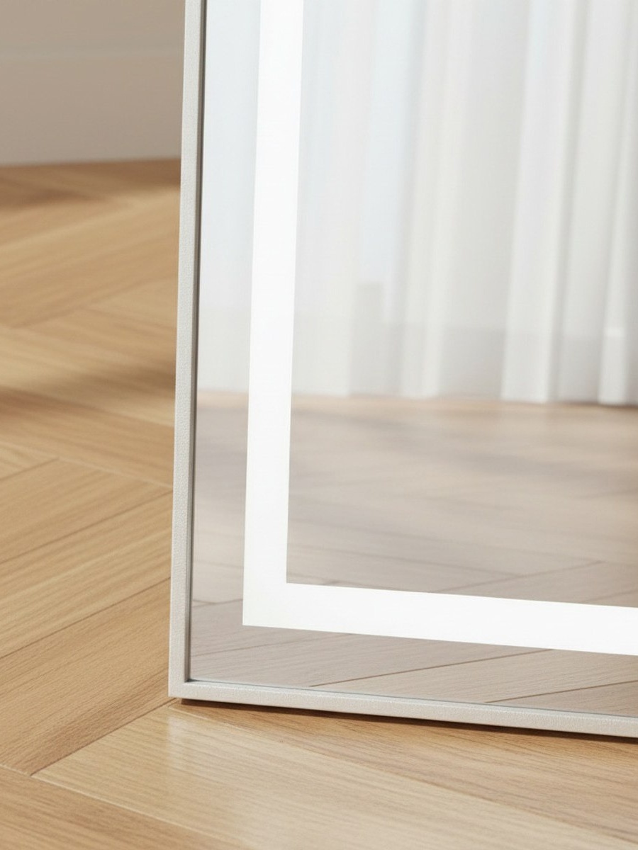 Reda Glit LED Mirror with Stand - 50x160 cm