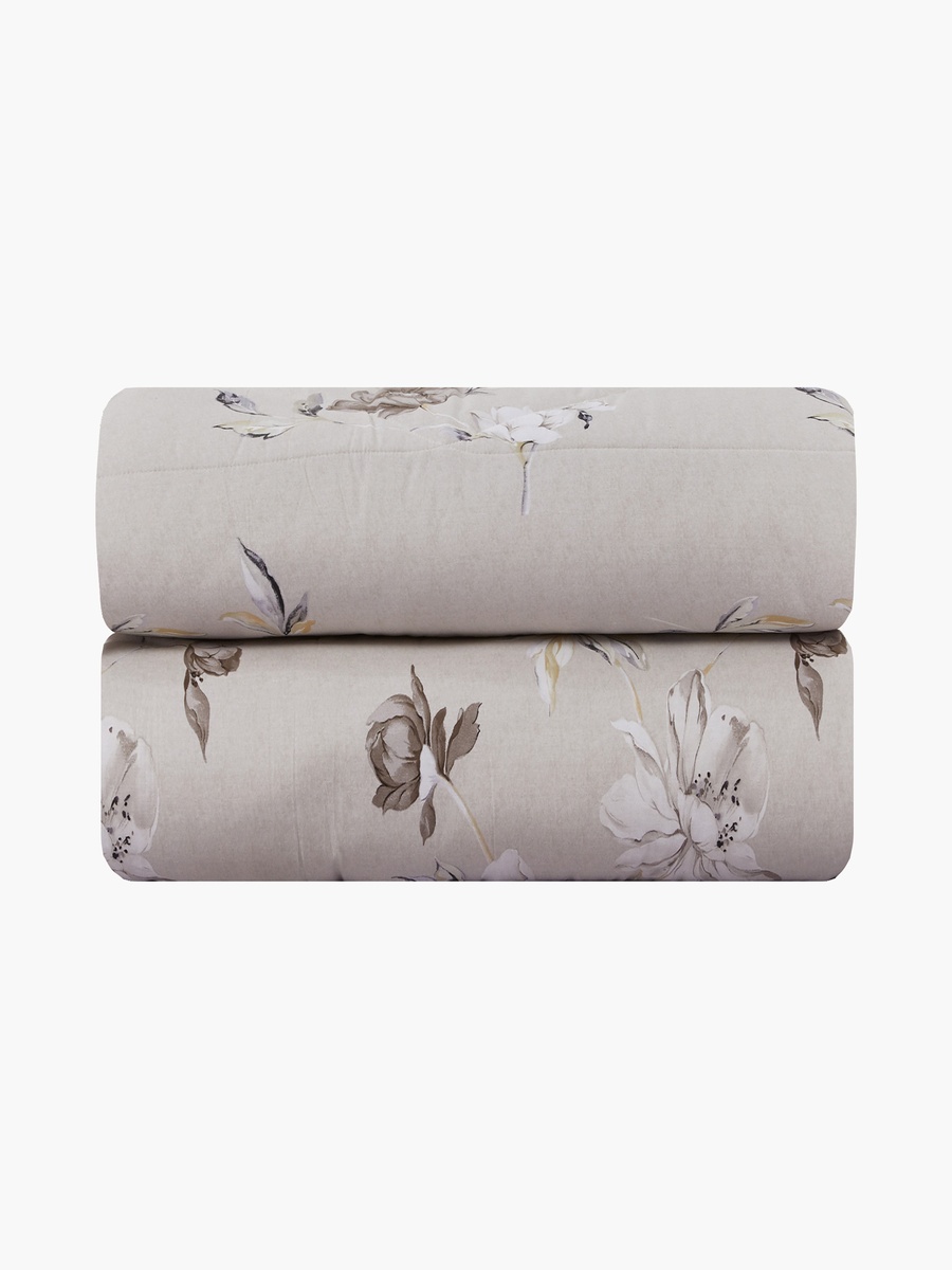 All Season 100% Cotton 4-Pieces Twin Size Comforter Set - 170x230 cm