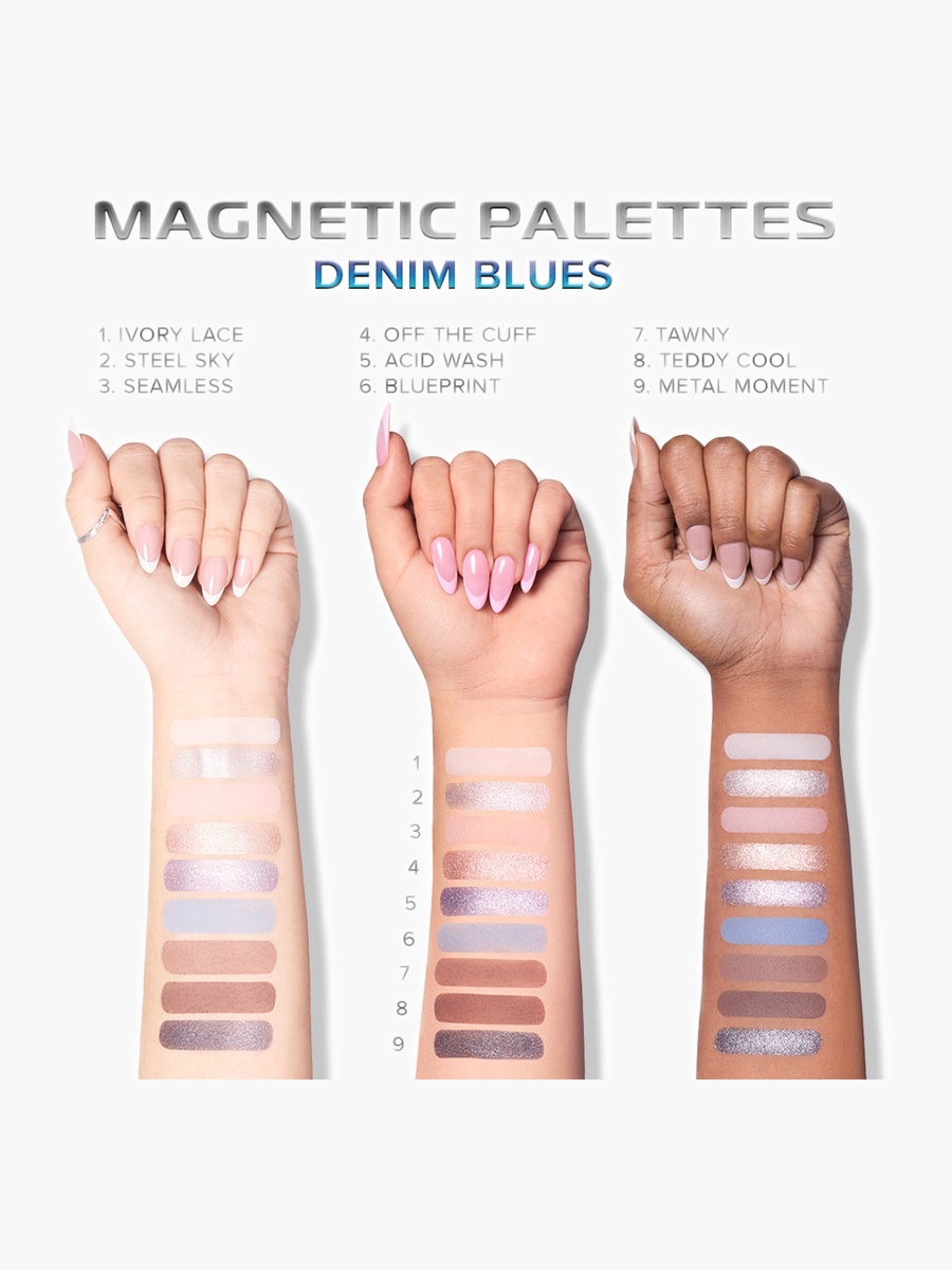 Magnetic Nine Color Eyeshadow Palette 9gm