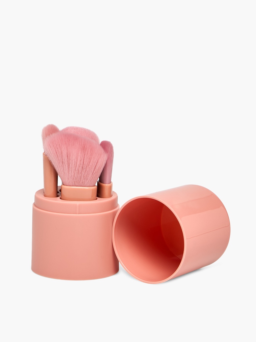 Set of 5 - Makeup Brush with Holder