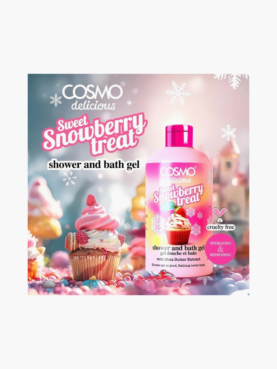 Delicious Shower Gel Nourishing with Shea Butter 500 ml