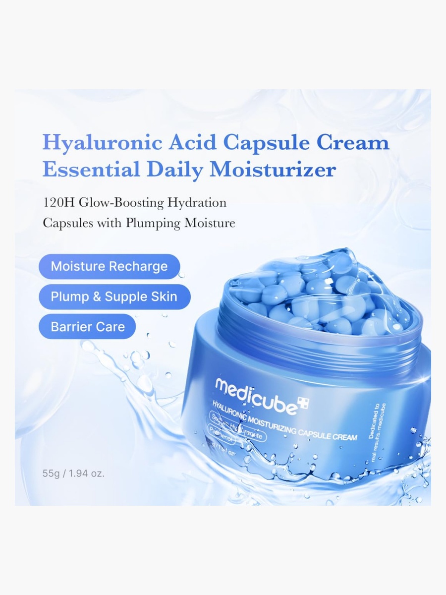 Hyaluronic Moisturising Capsule Face Cream