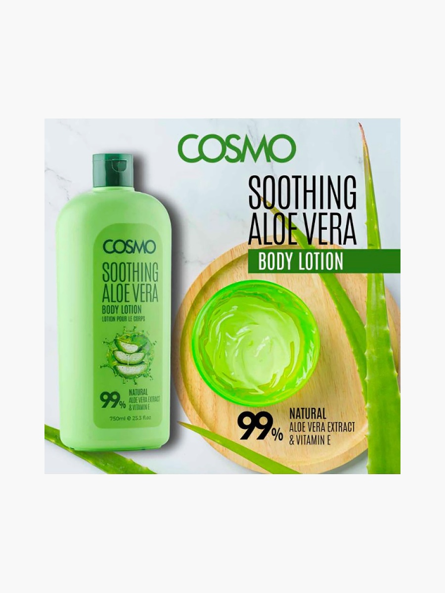 Soothing Aloe Vera Body Lotion 99% Natural 750 ml