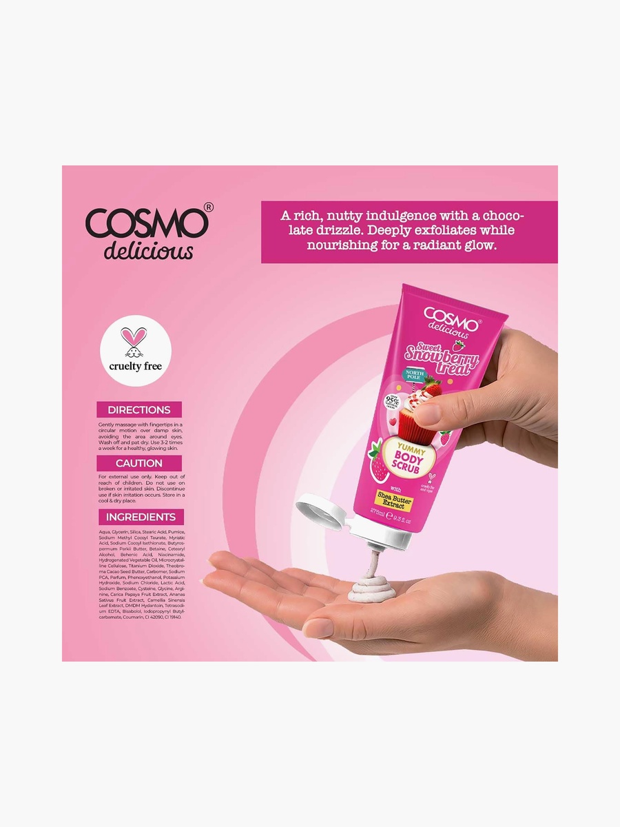 Face and Body Scrub Exfoliating Alcohol Free 275 ml