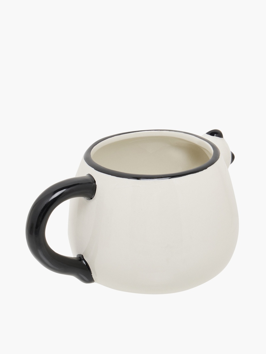 Panda Print Dolomite Mug - 440 ml