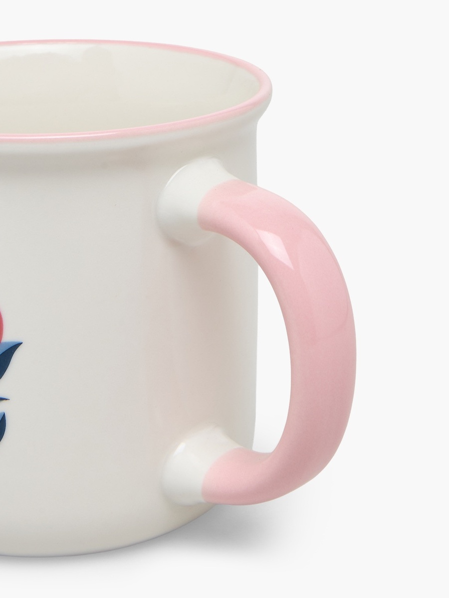 Love Print New Bone China Mug with Handle - 355 ml