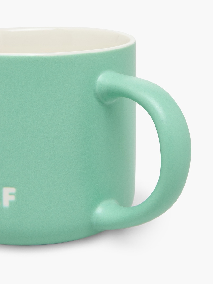 Love Yourself Print Bone China Mug with Handle - 340 ml
