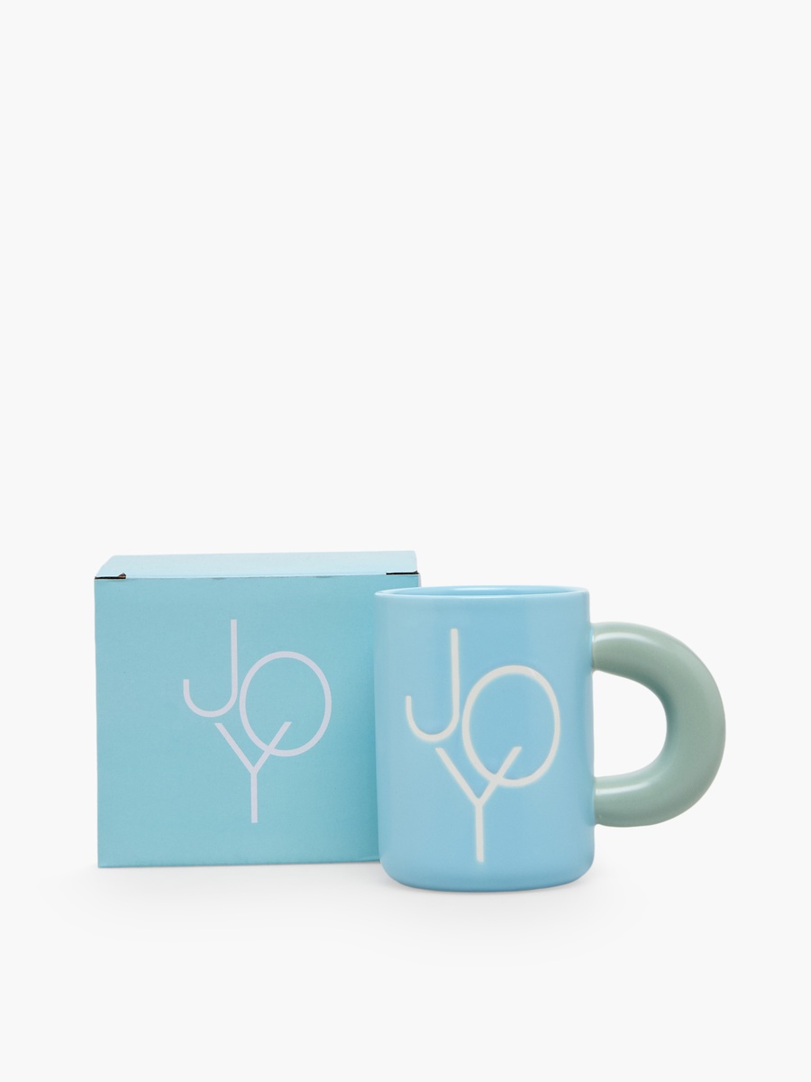 Joy Print Bone China Mug - 400 ml