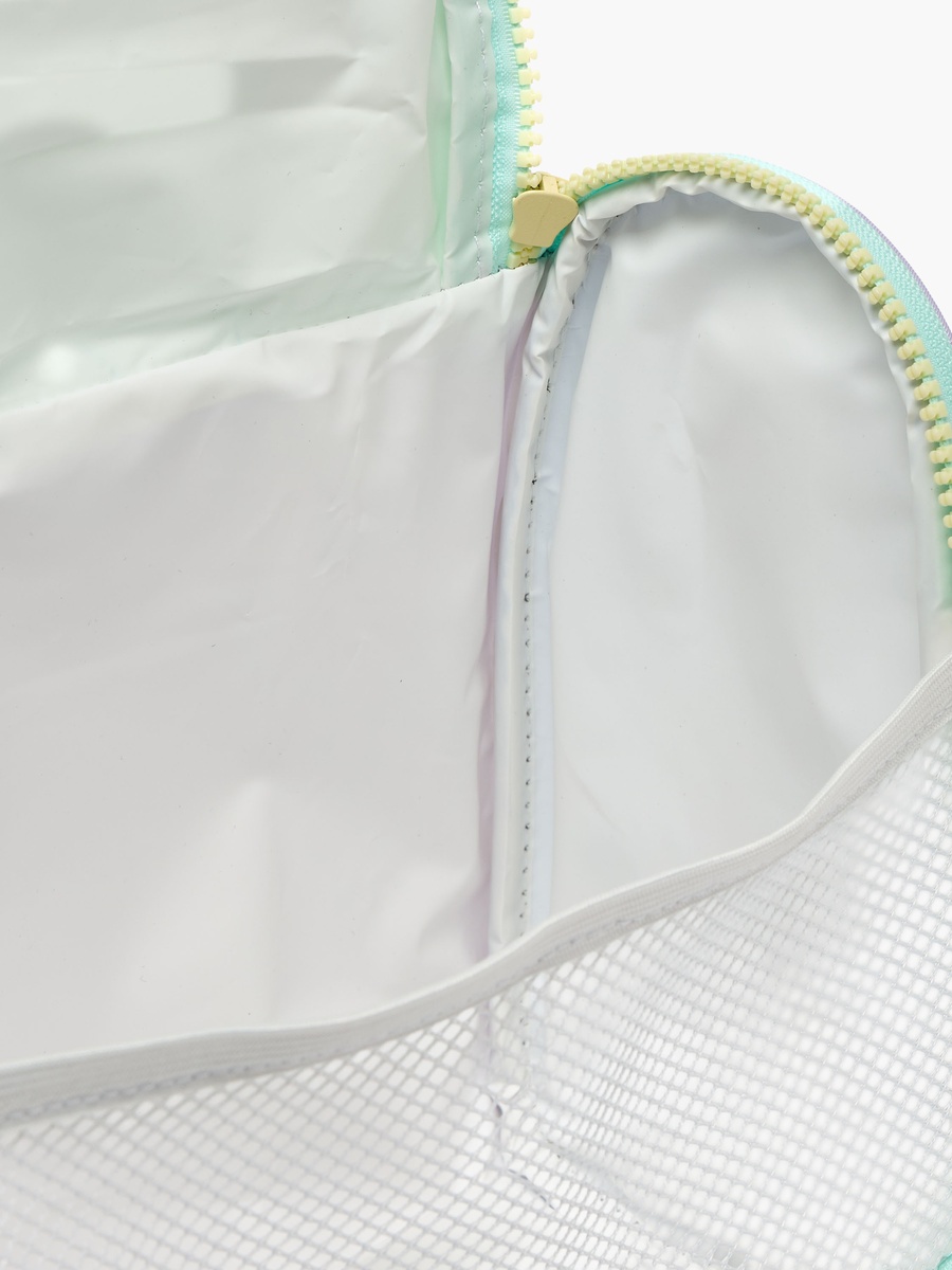 Girls Colourblock Lunch Bag with Detachable Strap