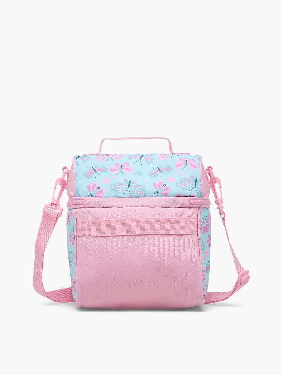 Butterfly Print Lunch Bag with Insulation