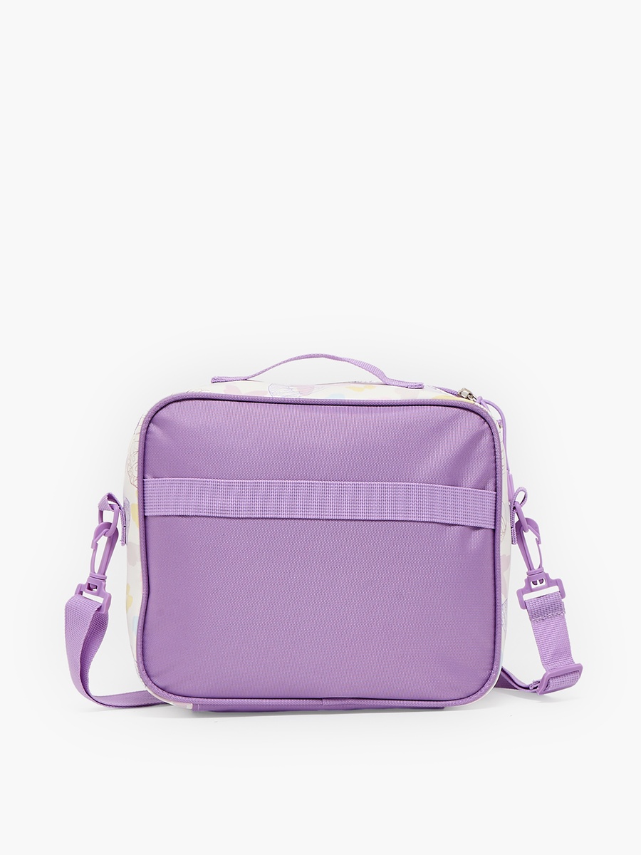 Butterfly Print Lunch Bag with Adjustable Strap