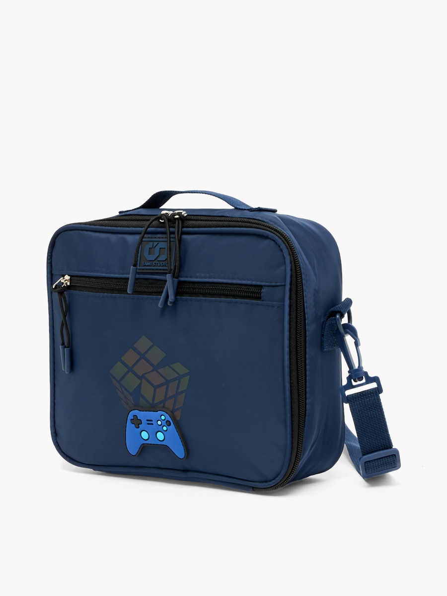 Game Controller Accent Lunch Bag with Detachable Strap