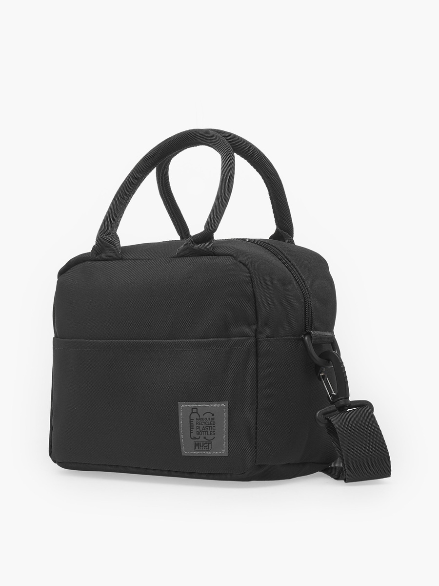 Boys Solid Lunch Bag with Detachable Strap