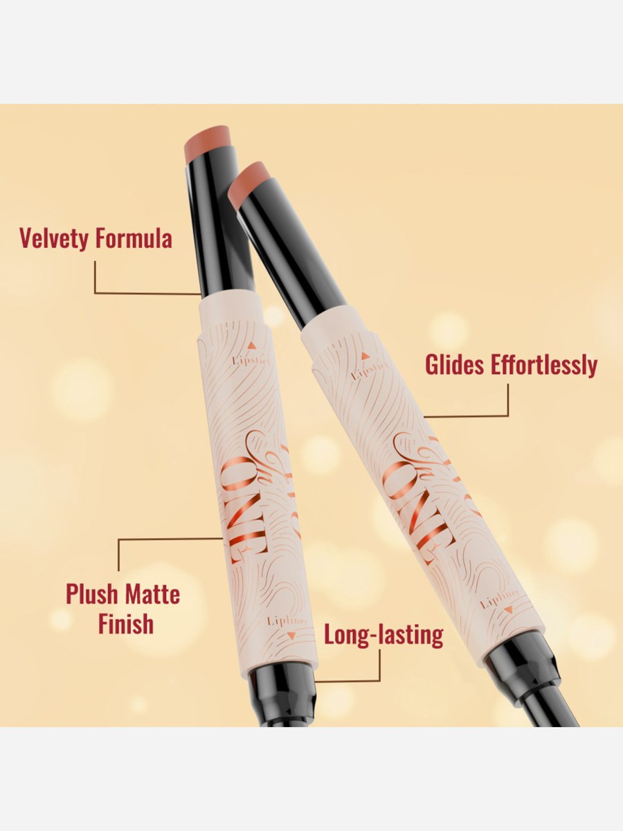 Two In One Lipstick and Lipliner - CTO206