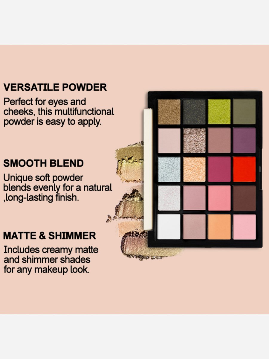 Shadow Gallery 20 Color Eyeshadow Palette - SGE002