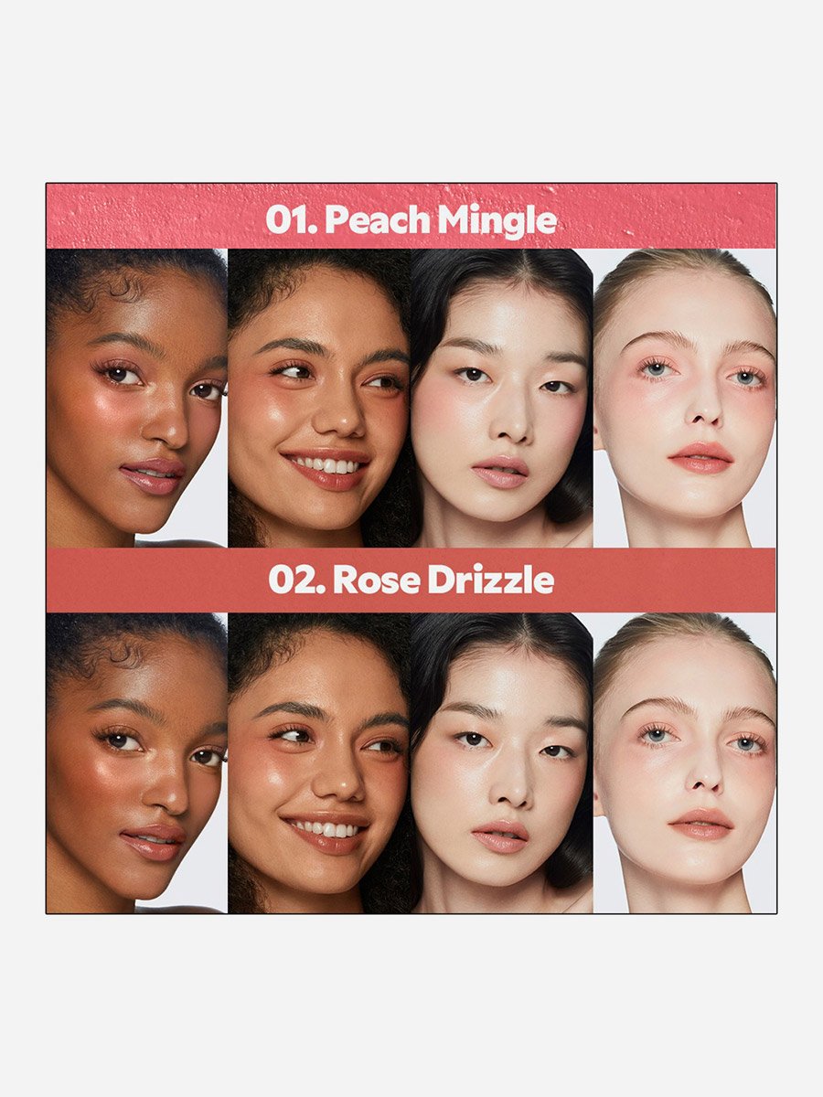 Mood Glider Lip and Blush Stick, 01 Peach Mingle