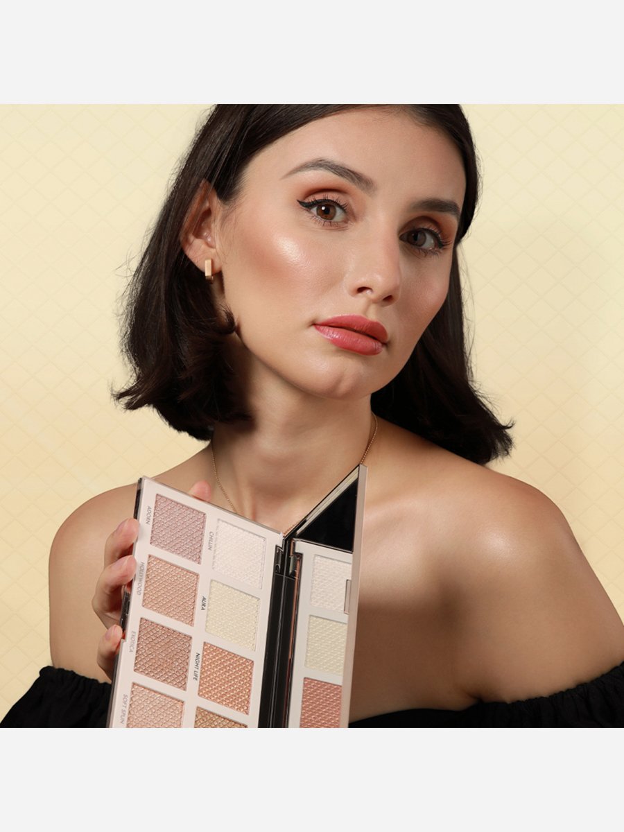 Back Stage Essential 8 Color Highlighter Palette - BKS002 48g