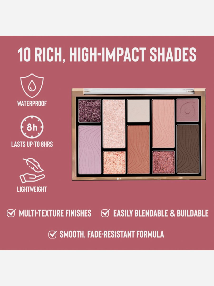 10 Color Eyeshadow Palette - CEP001